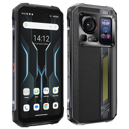 [HK Warehouse] HOTWAV Hyper 7 Pro Rugged Phone, 16GB+256GB, 10800mAh, 6.6 inch Android 14 MediaTek Dimensity 7050 5G, Network: 5G, OTG, NFC (Black) - Other by HOTWAV | Online Shopping UK | buy2fix