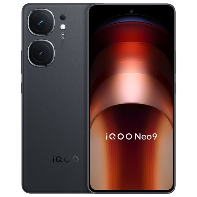 vivo iQOO Neo9, Dual Back Cameras, 12GB+256GB, Face ID / Fingerprint Identification, 6.78 inch Android 14 OriginOS 4 Snapdragon 8 Gen 2 Octa Core, OTG, NFC, Network: 5G, Support Google Play (Black) - vivo by vivo | Online Shopping UK | buy2fix