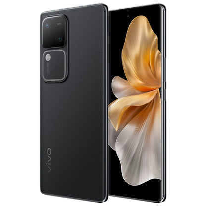 vivo S18, Dual Back Cameras, 8GB+256GB, Face ID Screen Fingerprint Identification, 6.78 inch Android 14.0 OriginOS 4 Snapdragon 7 Gen 3 Octa Core 2.63GHz, OTG, NFC, Network: 5G, Support Google Play (Black) - vivo by vivo | Online Shopping UK | buy2fix