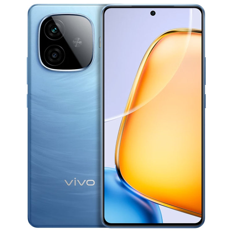 vivo Y200 GT, Dual Back Cameras, 8GB+128GB, Face ID Screen Fingerprint Identification, 6.78 inch Android 14.0 OriginOS 4 Snapdragon 7 Gen 3 Octa Core 2.63GHz, OTG, NFC, Network: 5G, Support Google Play (Blue) - vivo by vivo | Online Shopping UK | buy2fix