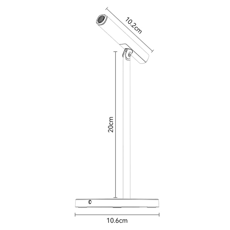 YESIDO KR18 360 Degree Omnidirectional Desktop Noise USB Canceling Microphone - Microphone by Yesido | Online Shopping UK | buy2fix