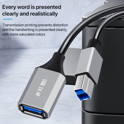 USB-C / Type-C 3.1 to USB 3.0 Male Square Port Printer Data Transmission Extension Cable, Length:0.5m - USB Cable by buy2fix | Online Shopping UK | buy2fix