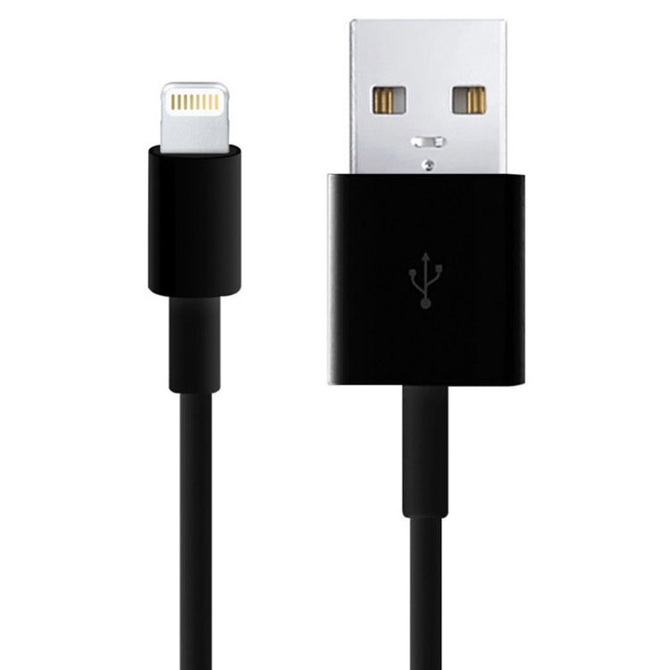 USB to 8 Pin Multiple Strands TPE Sync Data / Charging Cable, Cable Length: 1m(Black) - Normal Style Cable by buy2fix | Online Shopping UK | buy2fix