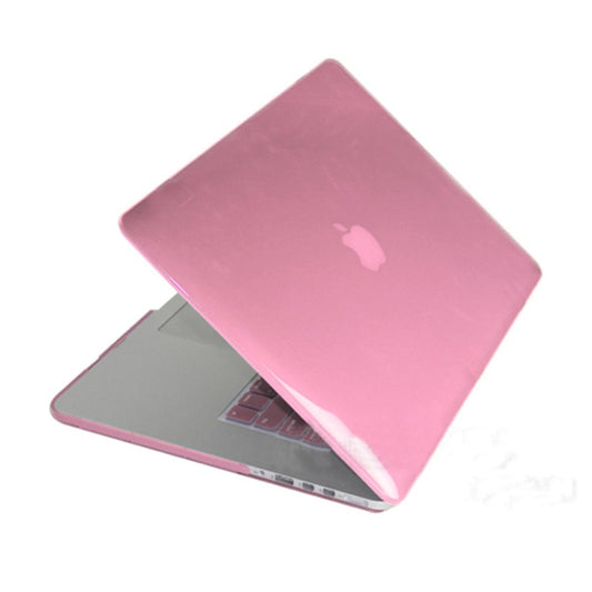 Hard Crystal Protective Case for Macbook Pro Retina 15.4 inch(Pink) - MacBook Pro Cases by buy2fix | Online Shopping UK | buy2fix