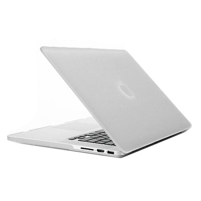 Frosted Hard Protective Case for Macbook Pro Retina 15.4 inch  A1398(Transparent) - MacBook Pro Cases by buy2fix | Online Shopping UK | buy2fix