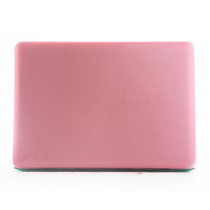 ENKAY for MacBook Pro 15.4 inch (US Version) / A1286 4 in 1 Frosted Hard Shell Plastic Protective Case with Screen Protector & Keyboard Guard & Anti-dust Plugs(Pink) - MacBook Pro Cases by ENKAY | Online Shopping UK | buy2fix