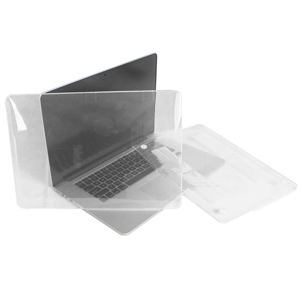 ENKAY for MacBook Pro Retina 13.3 inch (US Version) / A1425 / A1502 4 in 1 Crystal Hard Shell Plastic Protective Case with Screen Protector & Keyboard Guard & Anti-dust Plugs(White) - MacBook Pro Cases by ENKAY | Online Shopping UK | buy2fix