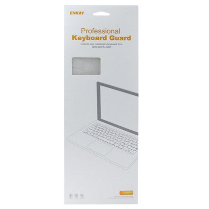 ENKAY for Macbook Pro 15.4 inch (US Version) / A1286 Hat-Prince 3 in 1 Crystal Hard Shell Plastic Protective Case with Keyboard Guard & Port Dust Plug(White) - MacBook Pro Cases by ENKAY | Online Shopping UK | buy2fix