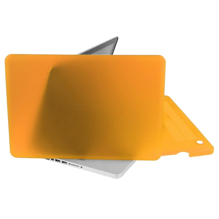 ENKAY for Macbook Pro 13.3 inch (US Version) / A1278 Hat-Prince 3 in 1 Frosted Hard Shell Plastic Protective Case with Keyboard Guard & Port Dust Plug(Orange) - MacBook Pro Cases by ENKAY | Online Shopping UK | buy2fix