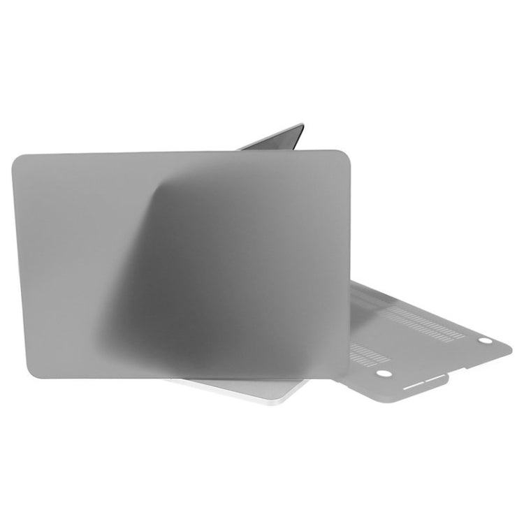 ENKAY for Macbook Pro Retina 15.4 inch (US Version) / A1398 Hat-Prince 3 in 1 Frosted Hard Shell Plastic Protective Case with Keyboard Guard & Port Dust Plug(Grey) - MacBook Pro Cases by ENKAY | Online Shopping UK | buy2fix