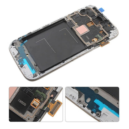 Original LCD Display + Touch Panel with Frame for Galaxy S4 CDMA / i545(White) - Galaxy S Series Parts by buy2fix | Online Shopping UK | buy2fix