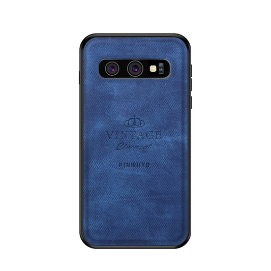 PINWUYO Shockproof Waterproof Full Coverage PC + TPU + Skin Protective Case for Galaxy S10(Blue) - Galaxy Phone Cases by PINWUYO | Online Shopping UK | buy2fix