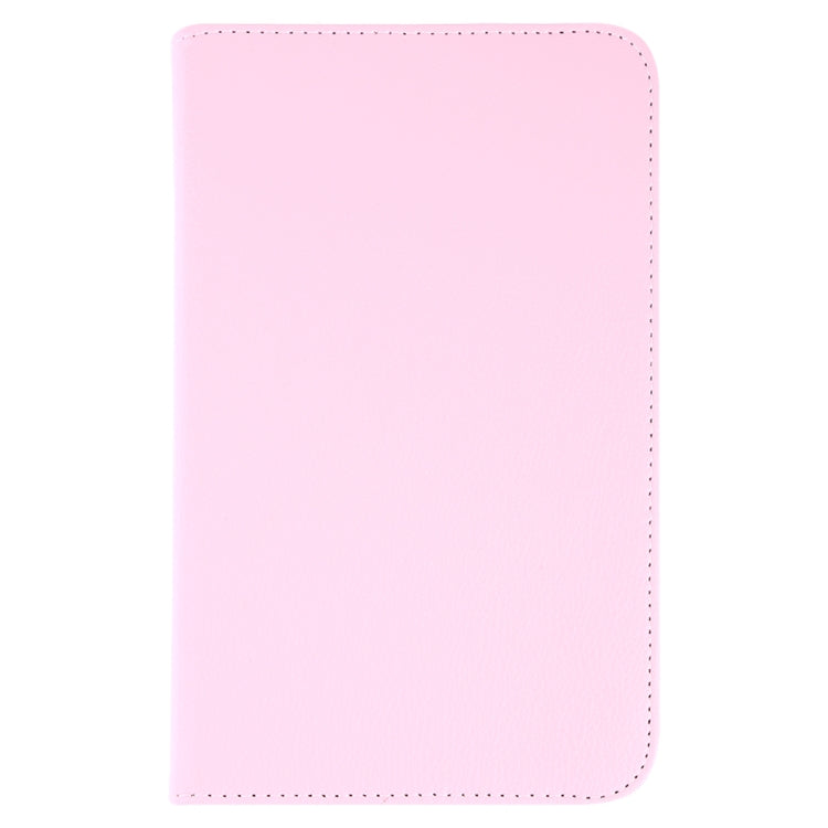 Litchi Texture Horizontal Flip 360 Degrees Rotation Leather Case for Galaxy Tab A 8 (2019) / P200 / P205, with Holder (Pink) - Tab A 8.0 & S Pen (2019) P200/P205 by buy2fix | Online Shopping UK | buy2fix