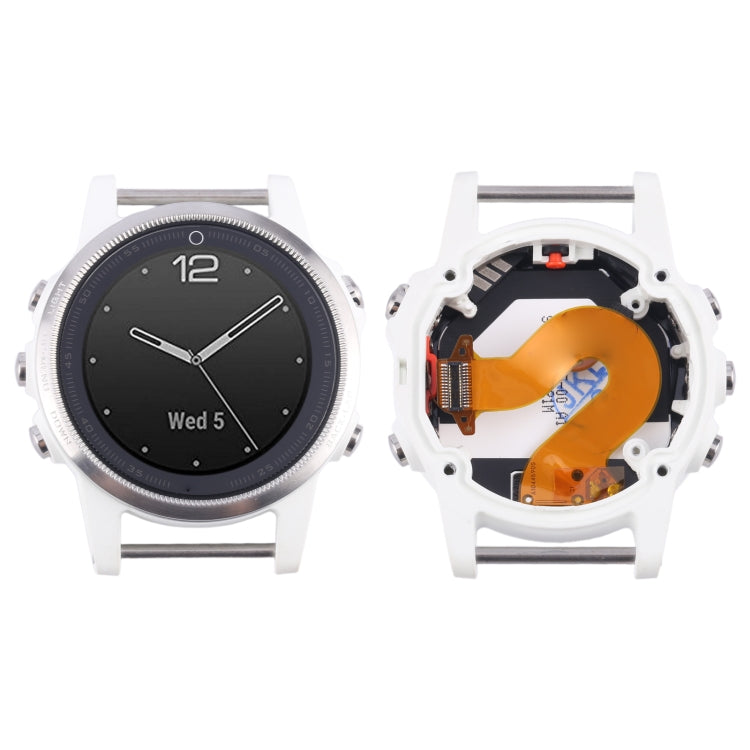 For Garmin Fenix 5S Original LCD Screen with Digitizer Full Assembly(Silver) - For Garmin by buy2fix | Online Shopping UK | buy2fix