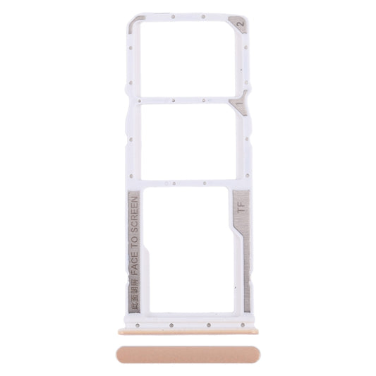 For Xiaomi Redmi Note 12 4G SIM Card Tray + SIM Card Tray + Micro SD Card Tray (Pink) - Card Tray by buy2fix | Online Shopping UK | buy2fix