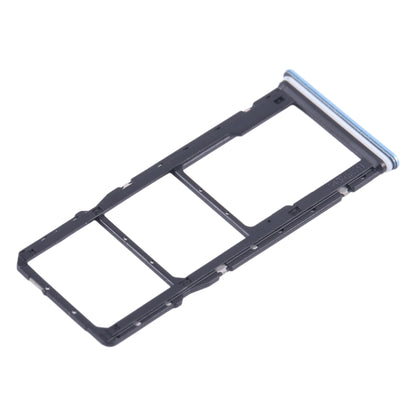 For Xiaomi Redmi Note 12 4G SIM Card Tray + SIM Card Tray + Micro SD Card Tray (Blue) - Card Tray by buy2fix | Online Shopping UK | buy2fix