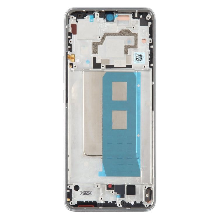 For Xiaomi Redmi K60 Original OLED Material LCD Screen Digitizer Full Assembly with Frame (Silver) - LCD Screen by buy2fix | Online Shopping UK | buy2fix