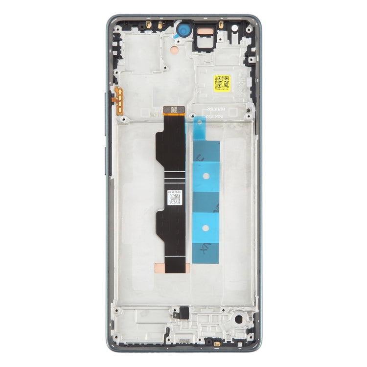 For Xiaomi Poco M6 Pro 4G Original AMOLED Material LCD Screen Digitizer Full Assembly with Frame (Blue) - LCD Screen by buy2fix | Online Shopping UK | buy2fix