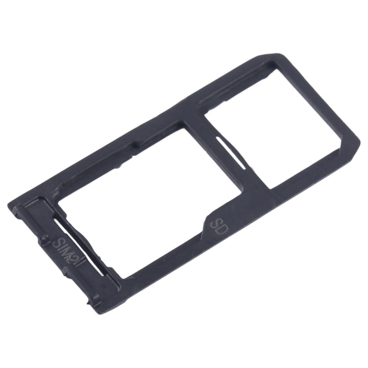 For Sony Xperia 1 III Original SIM Card Tray + SIM / Micro SD Card Tray (Black) - Card Tray by buy2fix | Online Shopping UK | buy2fix