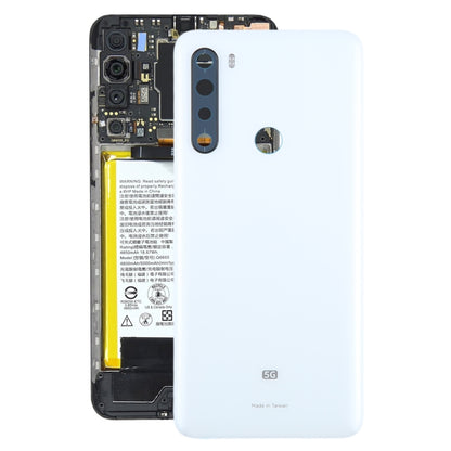 For HTC U20 5G Original Battery Back Cover(White) - Back Cover by buy2fix | Online Shopping UK | buy2fix