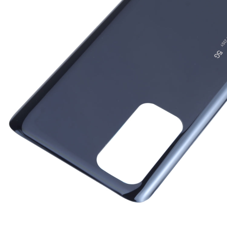 For Xiaomi Redmi K30S Glass Battery Back Cover(Black) - Back Cover by buy2fix | Online Shopping UK | buy2fix