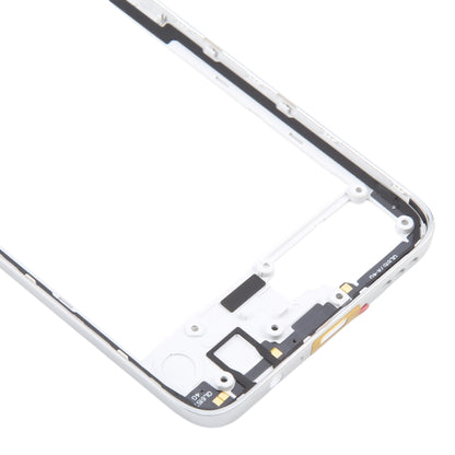 For Motorola Moto G52 Original Middle Frame Bezel Plate (Silver) - Frame Bezel Plate by buy2fix | Online Shopping UK | buy2fix