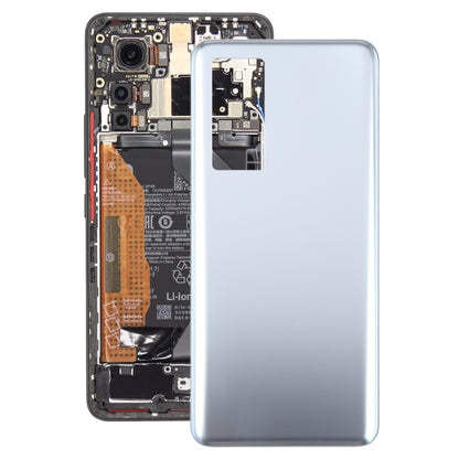 For Xiaomi 12T Original Battery Back Cover(Silver) - Back Cover by buy2fix | Online Shopping UK | buy2fix