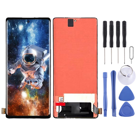 For ZTE Axon 50 Ultra 5G Original AMOLED LCD Screen with Digitizer Full Assembly - For ZTE by buy2fix | Online Shopping UK | buy2fix