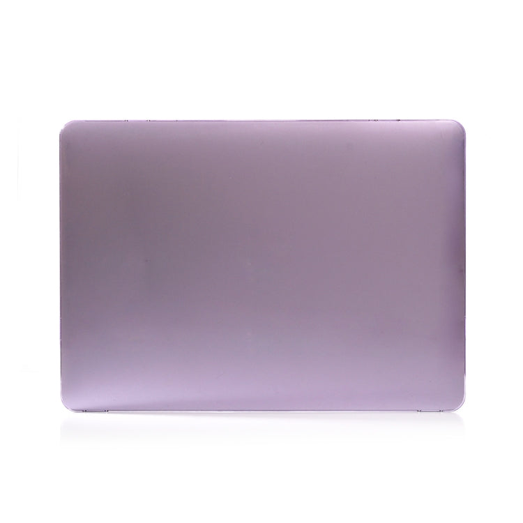 ENKAY Hat-Prince 3 in 1 For MacBook Pro 13 inch A2289 / A2251 (2020) Crystal Hard Shell Protective Case + US Version Ultra-thin TPU Keyboard Protector Cover + Anti-dust Plugs Set(Purple) - MacBook Pro Cases by ENKAY | Online Shopping UK | buy2fix