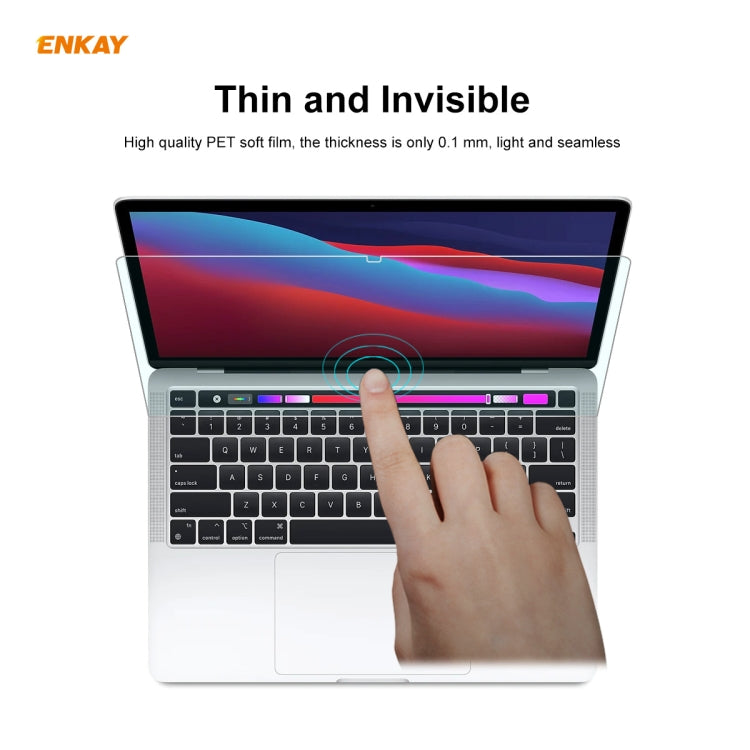 ENKAY Laptop Clear HD PET Screen Protector For MacBook Pro 16 inch A2141 (2019) - Screen Protectors by ENKAY | Online Shopping UK | buy2fix