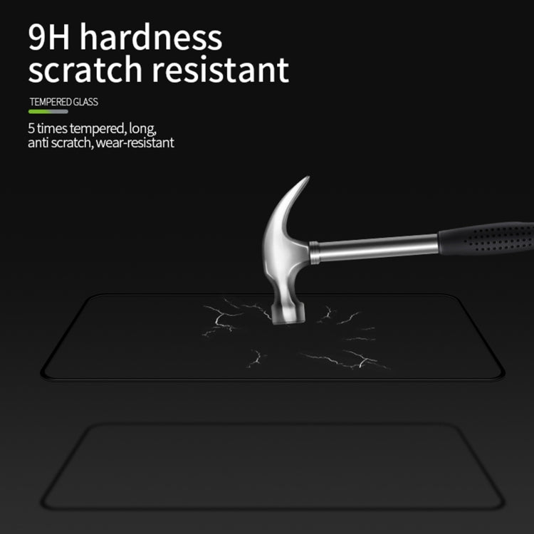 For Xiaomi POCO X3 / X3 NFC PINWUYO 9H 3D Curved Full Screen Explosion-proof Tempered Glass Film(Black) -  by PINWUYO | Online Shopping UK | buy2fix