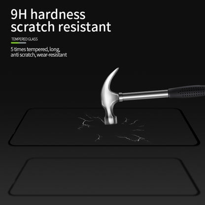 For Xiaomi Redmi Note9 5G PINWUYO 9H 2.5D Full Screen Tempered Glass Film(Black) -  by PINWUYO | Online Shopping UK | buy2fix