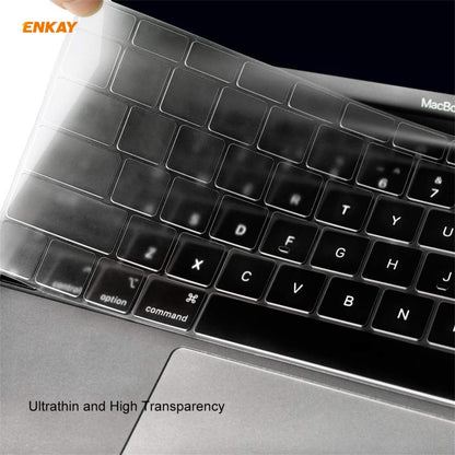 ENKAY 3 in 1 Matte Laptop Protective Case + EU Version TPU Keyboard Film + Anti-dust Plugs Set for MacBook Air 13.3 inch A2179 & A2337 (2020)(Black) - MacBook Pro Cases by ENKAY | Online Shopping UK | buy2fix