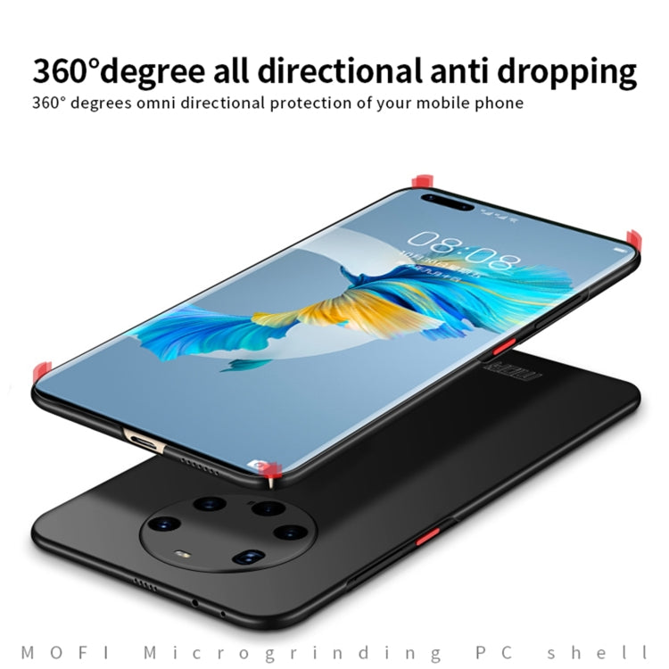 For Huawei Mate 40 Pro+ MOFI Frosted PC Ultra-thin Hard Case(Black) - Huawei Cases by MOFI | Online Shopping UK | buy2fix