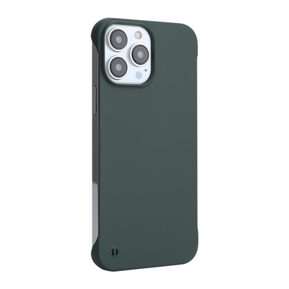 For iPhone 13 Pro Max ENKAY Matte Frameless Hard PC Case (Dark Green) - iPhone 13 Pro Max Cases by ENKAY | Online Shopping UK | buy2fix