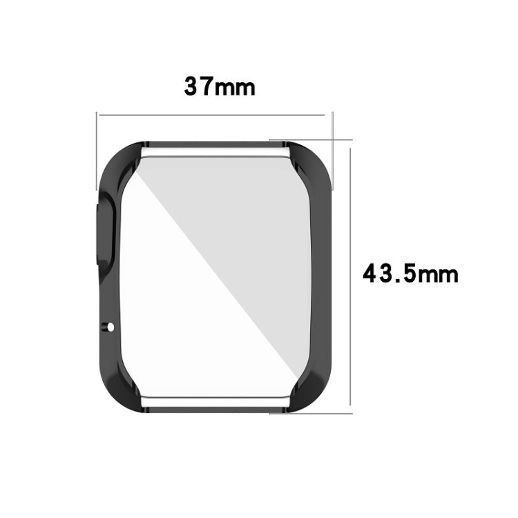 For Xiaomi Redmi Watch TPU Integrated Protective Case(Black) - Watch Cases by buy2fix | Online Shopping UK | buy2fix