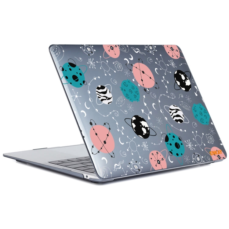 ENKAY Star Series Pattern Laotop Protective Crystal Case For MacBook Pro 13.3 inch A2251 / A2289 / A2338 2020(Geometric Planet) - MacBook Pro Cases by ENKAY | Online Shopping UK | buy2fix