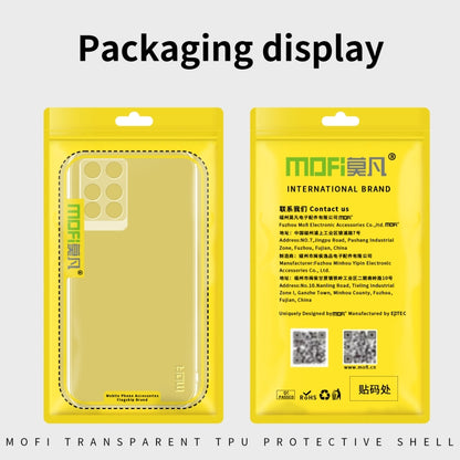 For ZTE Nubia Z40S Pro MOFI Ming Series Ultra-thin TPU Phone Case(Transparent) - ZTE Cases by MOFI | Online Shopping UK | buy2fix