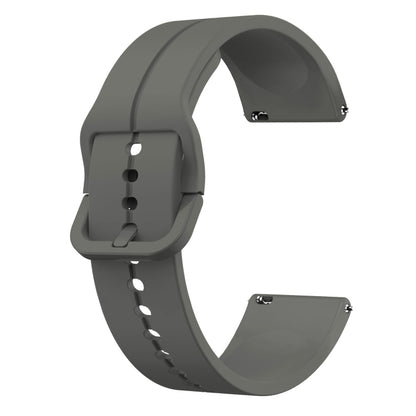 For Garmin Venu 20mm Loop Silicone Watch Band(Dark Grey) - Watch Bands by buy2fix | Online Shopping UK | buy2fix