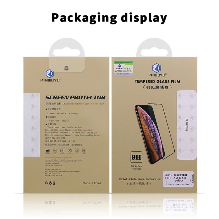 PINWUYO 9H 2.5D Full Glue Tempered Glass Film for vivo X27 - vivo Tempered Glass by PINWUYO | Online Shopping UK | buy2fix