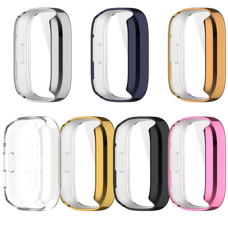 For Redmi Watch 3 Lite TPU Fully Enclosed Watch Protective Case(Transparent) - Watch Cases by buy2fix | Online Shopping UK | buy2fix