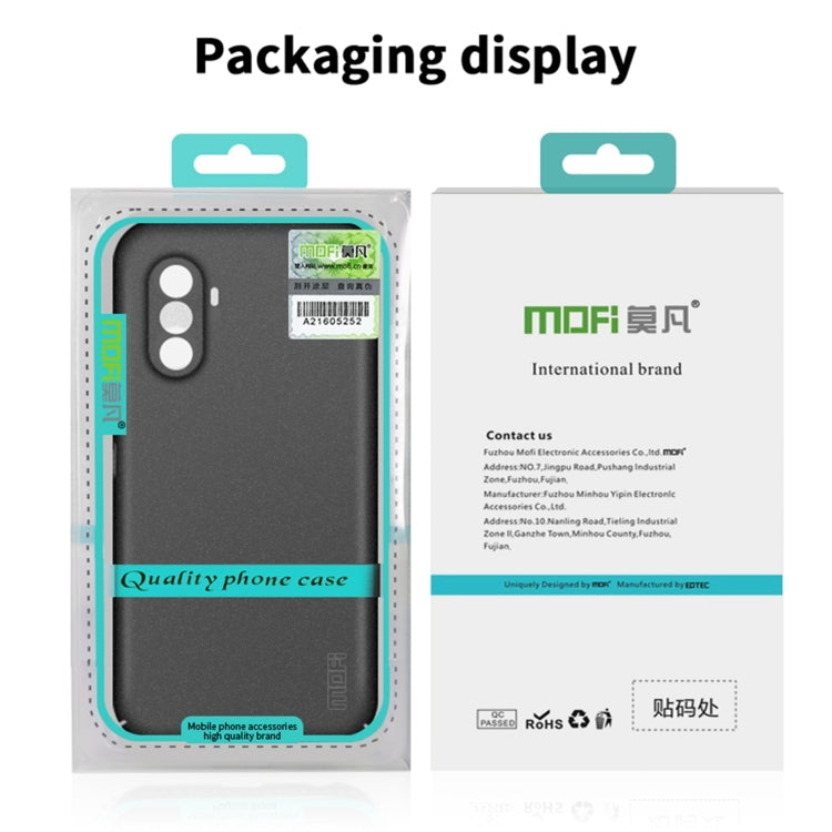 For Huawei Mate 60 Pro MOFI Fandun Series Frosted PC Ultra-thin All-inclusive Phone Case(Green) - Huawei Cases by MOFI | Online Shopping UK | buy2fix