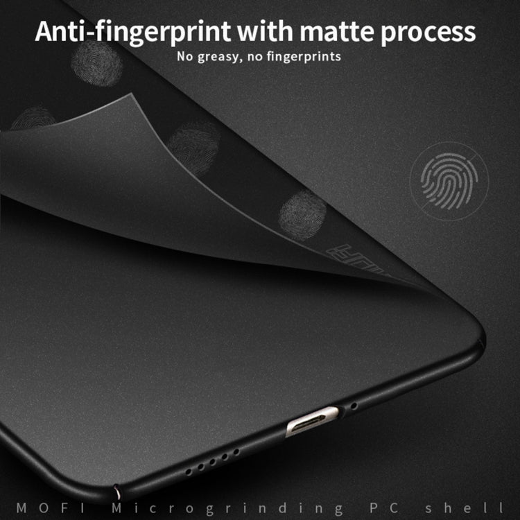 For Xiaomi Redmi Turbo 3 MOFI Fandun Series Frosted PC Ultra-thin All-inclusive Phone Case(Black) - Xiaomi Cases by buy2fix | Online Shopping UK | buy2fix