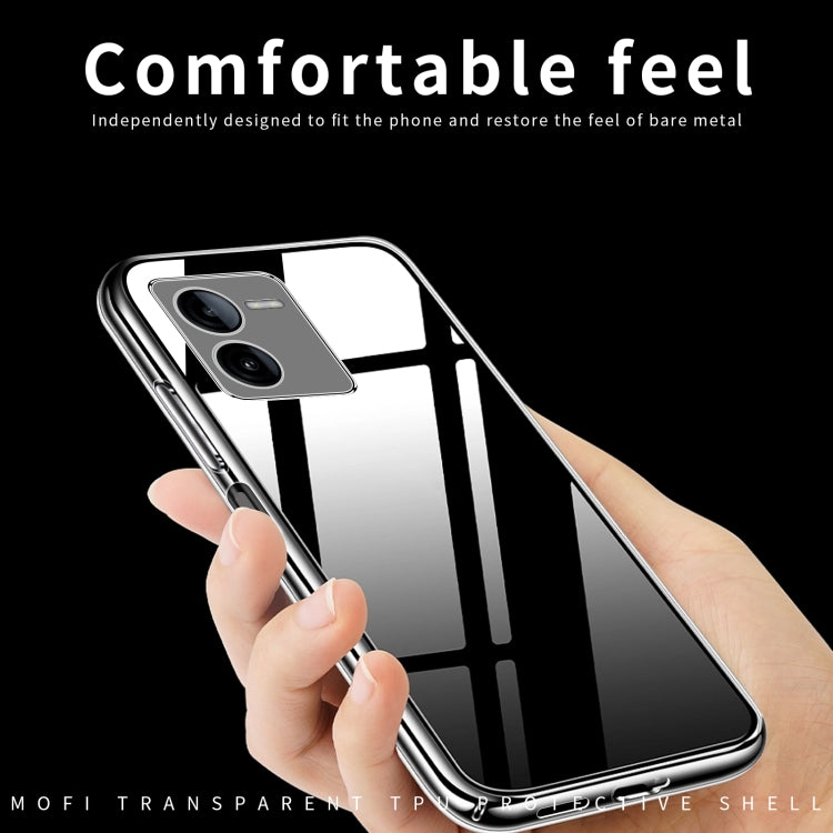 For vivo  iQOO Z8 MOFI Ming Series Ultra-thin TPU Phone Case(Transparent) - vivo Cases by MOFI | Online Shopping UK | buy2fix