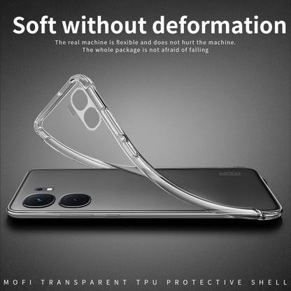 For vivo iQOO Neo9 /9 Pro MOFI Ming Series Ultra-thin TPU Phone Case(Transparent) - iQOO Neo9 Cases by MOFI | Online Shopping UK | buy2fix