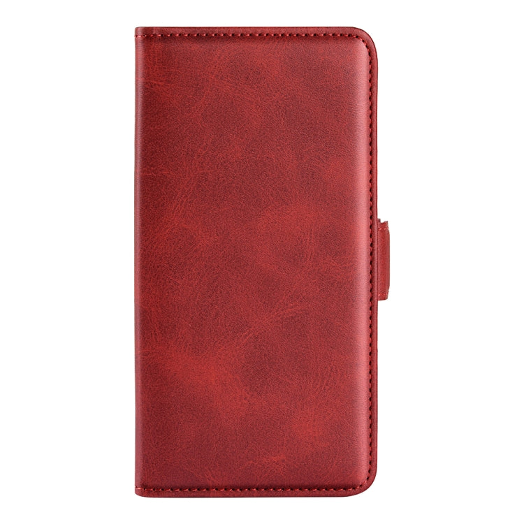 For Motorola Edge 5G 2024 Dual-side Magnetic Buckle Horizontal Flip Leather Phone Case(Red) - Motorola Cases by buy2fix | Online Shopping UK | buy2fix