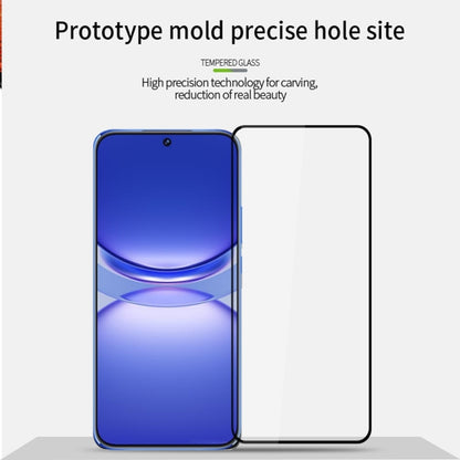 For Huawei nova 12S MOFI 9H 2.5D Full Screen Tempered Glass Film(Black) - Huawei Tempered Glass by MOFI | Online Shopping UK | buy2fix