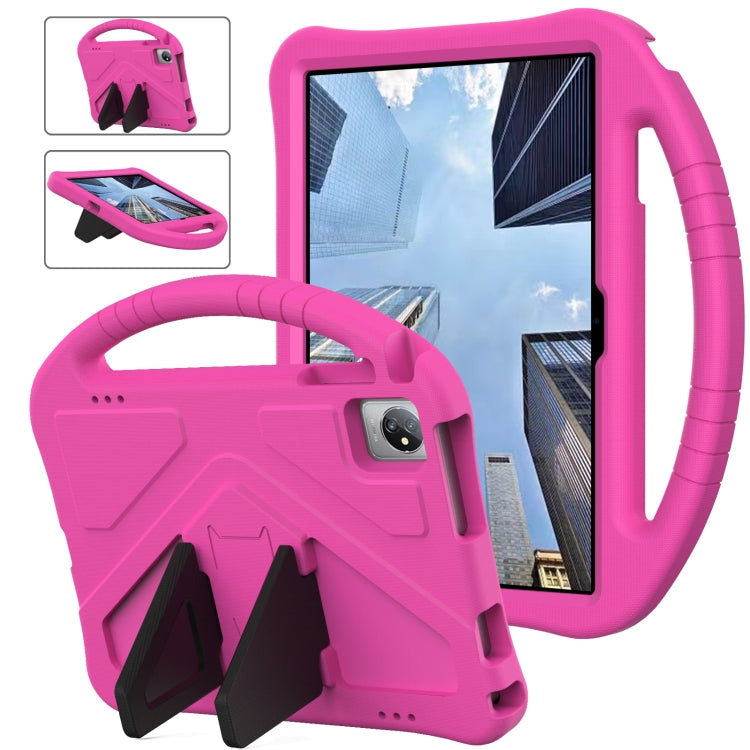 For Blackview OSCAL Pad 60 2022 EVA Shockproof Tablet Case with Holder(Rose Red) - Others by buy2fix | Online Shopping UK | buy2fix