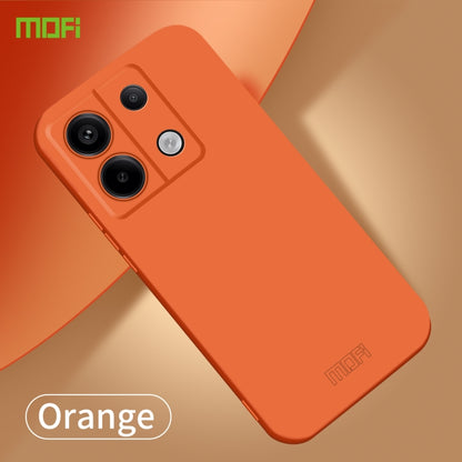 For Xiaomi Redmi Note 13 Pro MOFI Qin Series Skin Feel All-inclusive PC Phone Case(Orange) - Note 13 Pro Cases by MOFI | Online Shopping UK | buy2fix