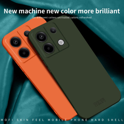 For Xiaomi Redmi Note 13 Pro MOFI Qin Series Skin Feel All-inclusive PC Phone Case(Orange) - Note 13 Pro Cases by MOFI | Online Shopping UK | buy2fix